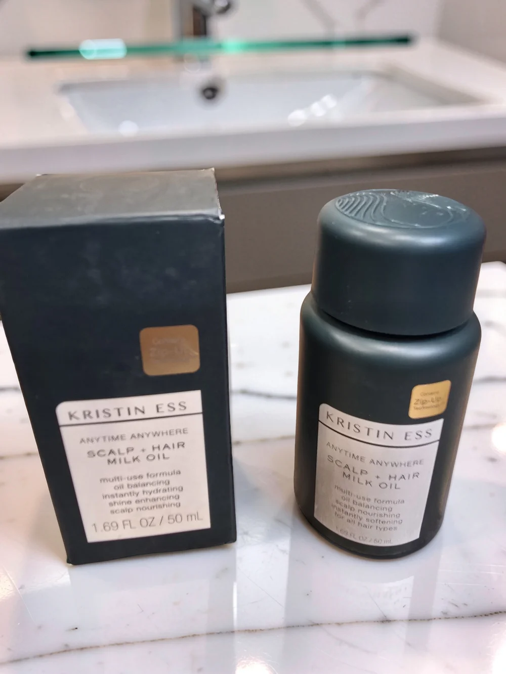 Kristin Ess Anytime Anywhere Scalp + Hair Milk Oil - 1.69 fl oz NEW